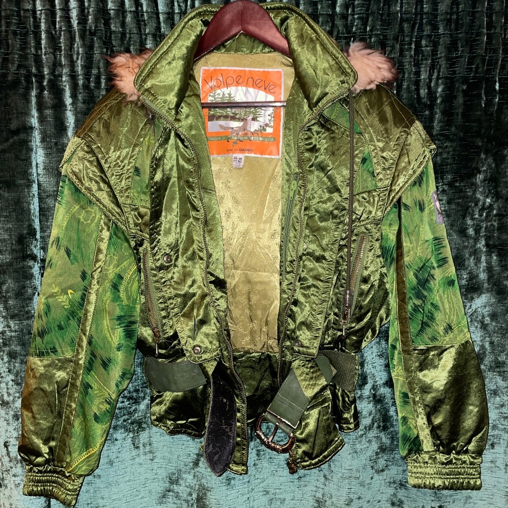 Unique Japanese Vintage Ski Jacket